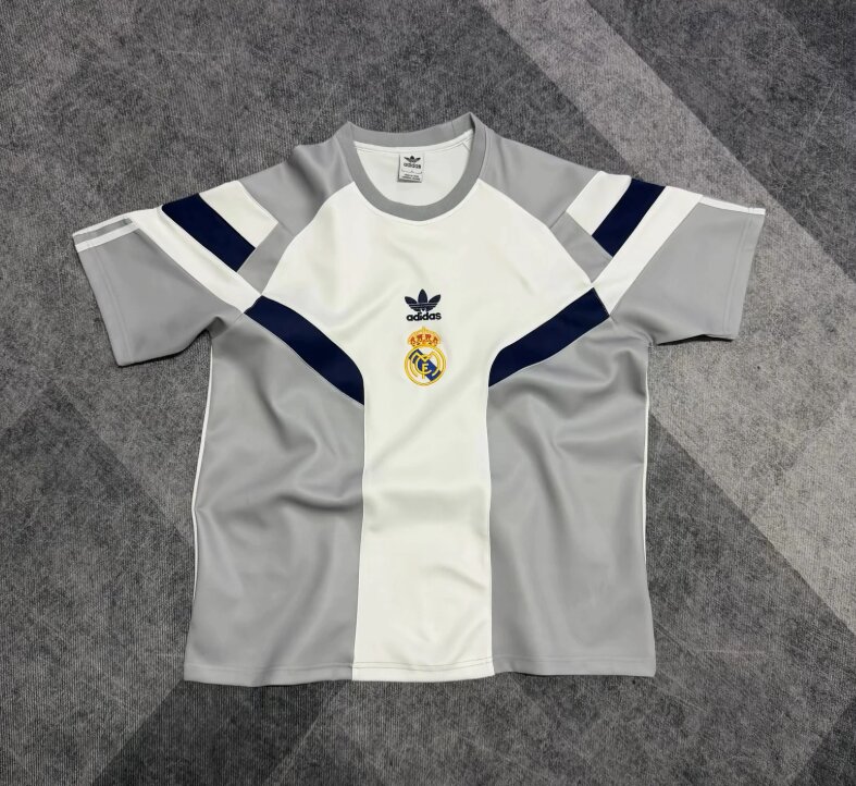 AAA Quality Real Madrid 26/27 Special White/Grey Sweater Jersey